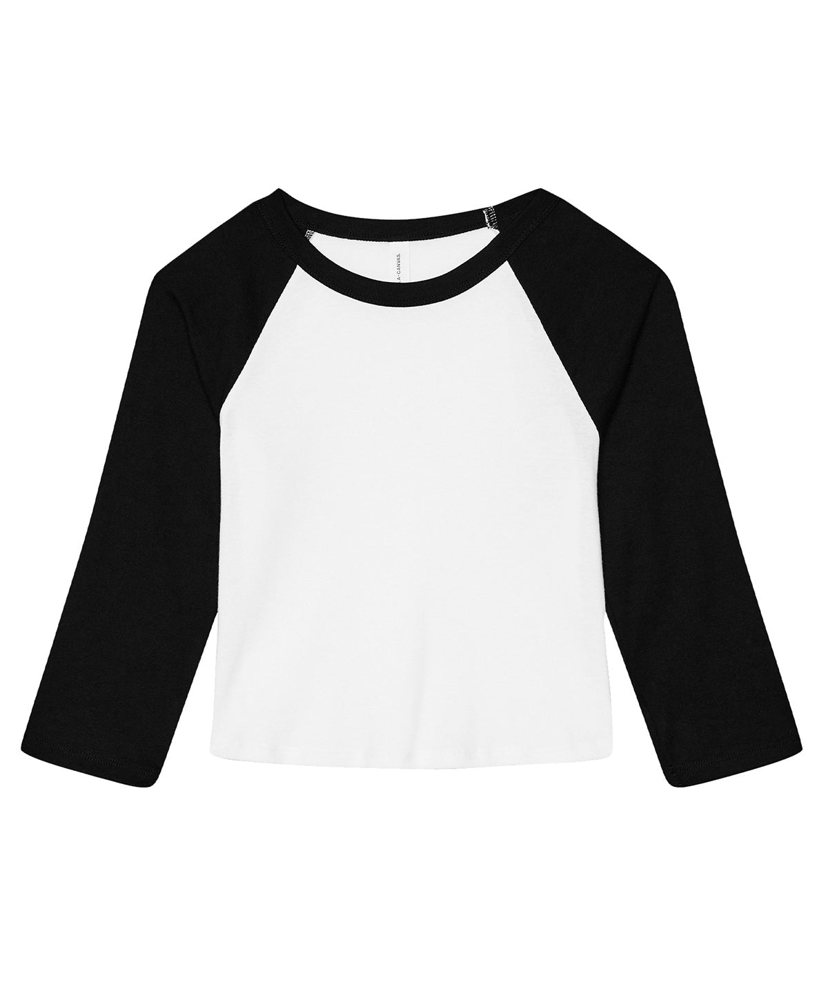 Bella Canvas Women's Micro Rib 3/4 Raglan Baby T-Shirt