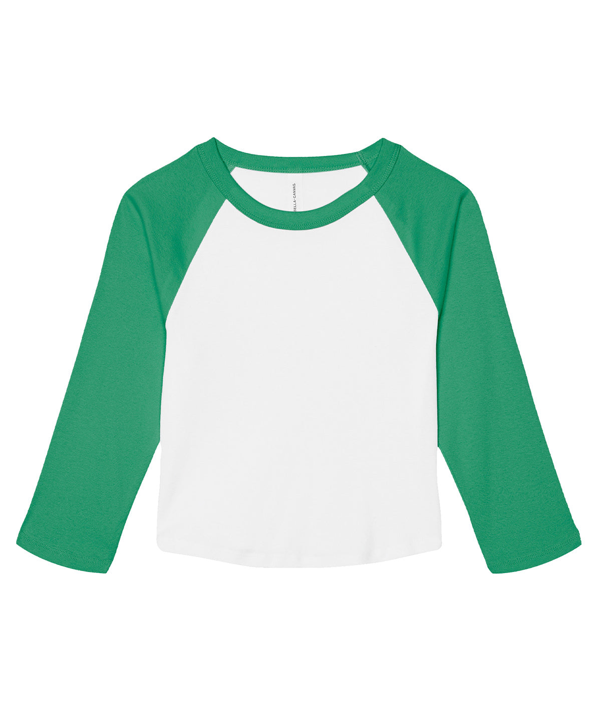 Bella Canvas Women's Micro Rib 3/4 Raglan Baby T-Shirt