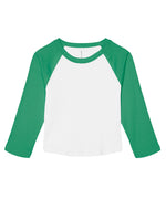Bella Canvas Women's Micro Rib 3/4 Raglan Baby T-Shirt - thumbnail 4