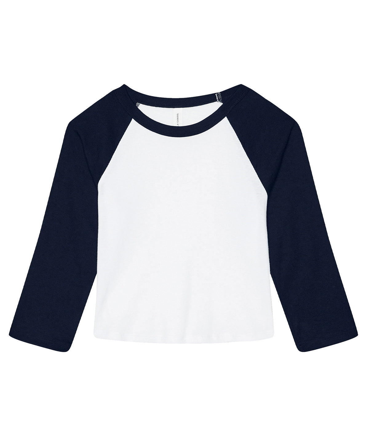 Bella Canvas Women's Micro Rib 3/4 Raglan Baby T-Shirt