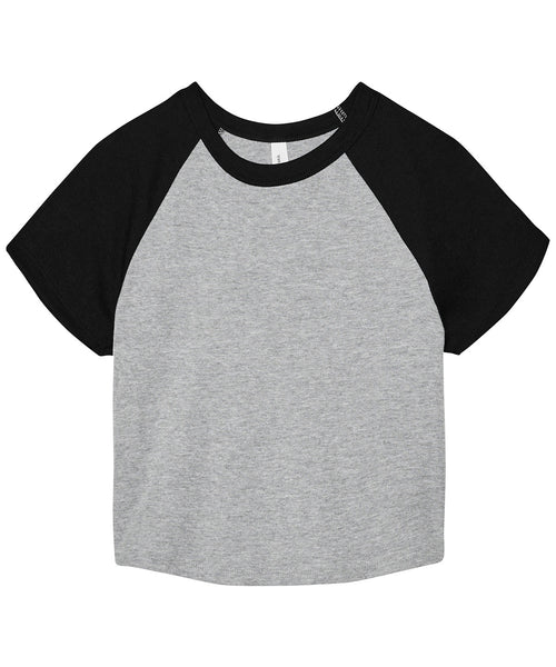 Bella Canvas Women's Micro Rib Raglan Baby T-Shirt