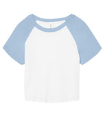 Bella Canvas Women's Micro Rib Raglan Baby T-Shirt - thumbnail 3