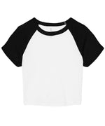 Bella Canvas Women's Micro Rib Raglan Baby T-Shirt - thumbnail 2