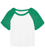 Bella Canvas Women's Micro Rib Raglan Baby T-Shirt - thumbnail 4
