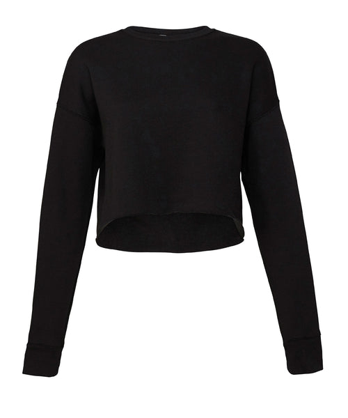 Bella Canvas Women's Cropped Crew Fleece Sweatshirt