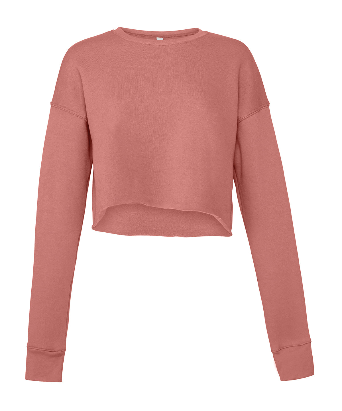 Bella Canvas Women's Cropped Crew Fleece Sweatshirt