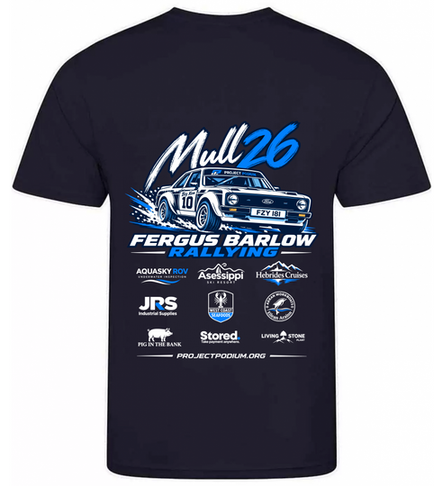 Fergus Barlow T-Shirt French Navy