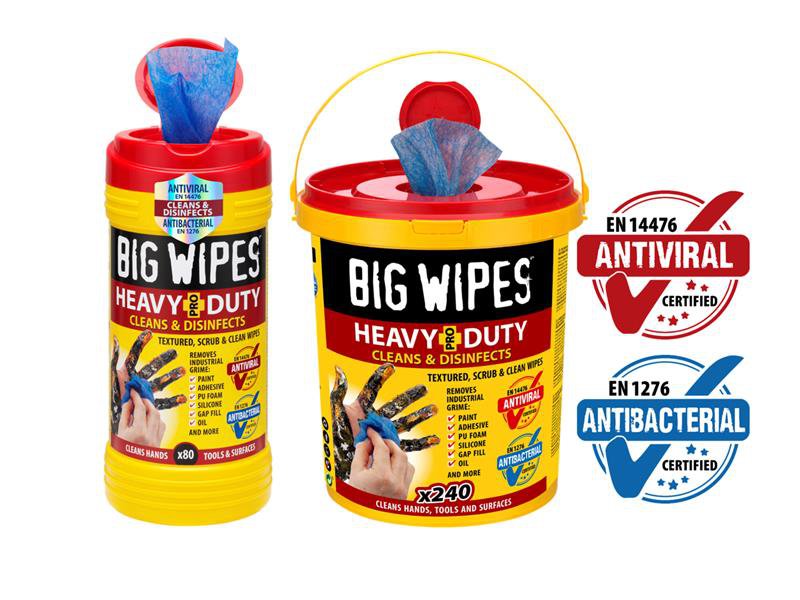 Big Wipes Heavy-Duty PRO+ Wipes
