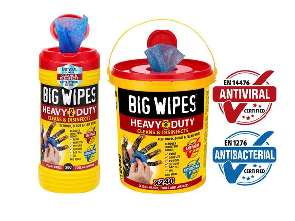 Big Wipes Heavy-Duty PRO+ Wipes