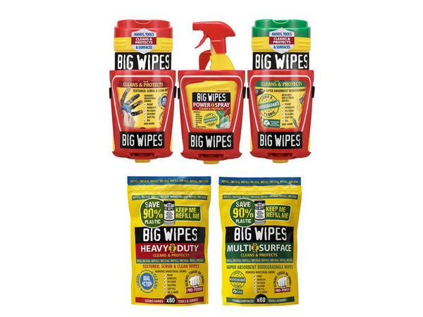 Big Wipes Van System Racking & Dispensing Kit, 8 Piece