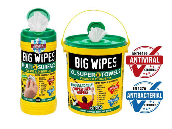 Big Wipes Multi-Surface PRO+ Bio Wipes