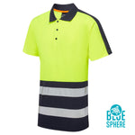 Supertouch Essentials Hi-Vis Eco Coolair Polo Shirt - thumbnail 4