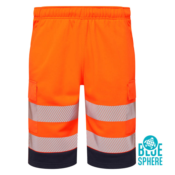 Supertouch Essentials Hi-Vis Eco CottonCool Shorts