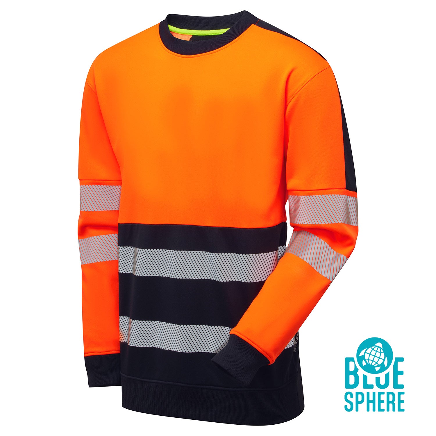Supertouch Essentials Hi-Vis Eco CottonCool Sweatshirt