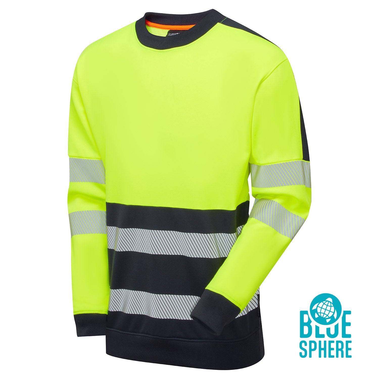 Supertouch Essentials Hi-Vis Eco CottonCool Sweatshirt