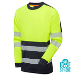Supertouch Essentials Hi-Vis Eco CottonCool Sweatshirt - thumbnail 2