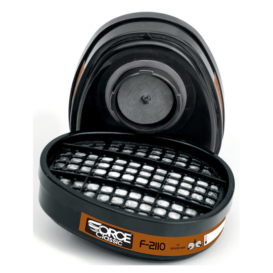 JSP A1 Force 8 Filters For Force 8 & Force 10 Masks (Pair) - [CLEARANCE]