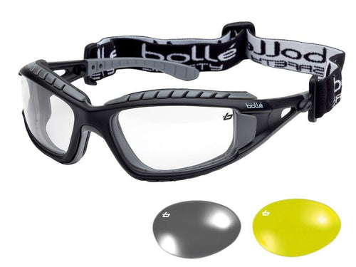 Bolle Safety TRACKER PLATINUM Safety Goggles, Vented