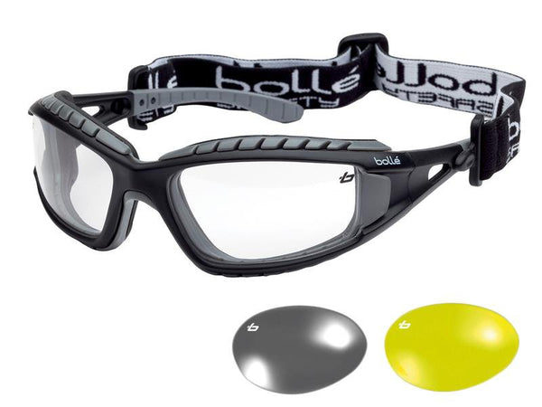 Bolle Safety TRACKER PLATINUM Safety Goggles, Vented