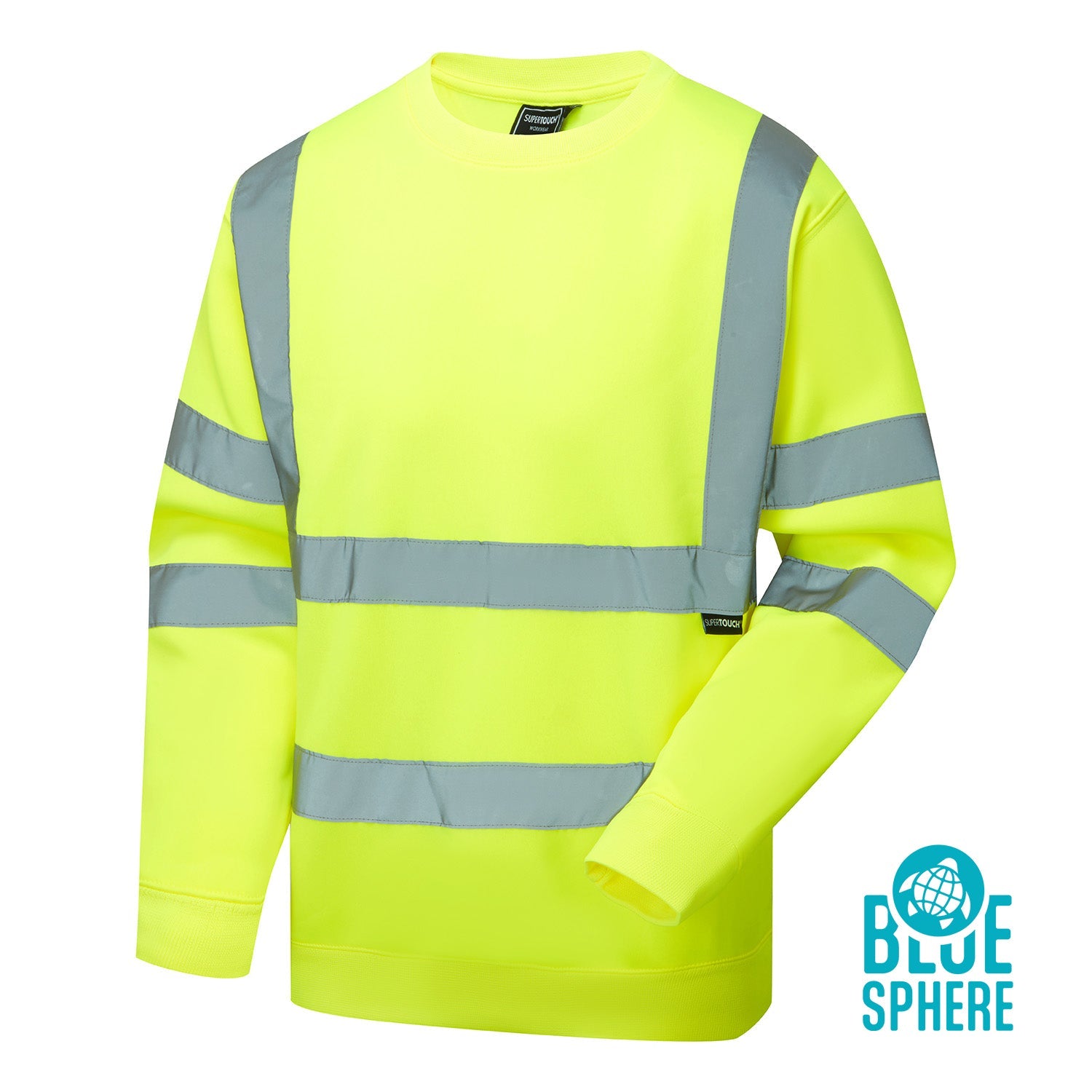 Supertouch Eco Hi Vis Sweatshirt