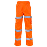 Supertouch Hi Vis 3 Band Combat Trousers - thumbnail 1