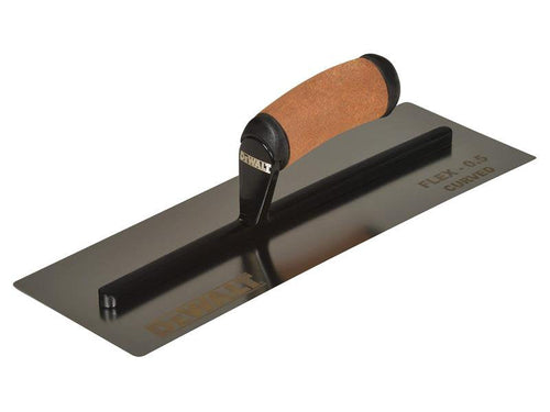 FLEX Stainless Steel Curved Trowel, 0.5mm - [CLEARANCE]