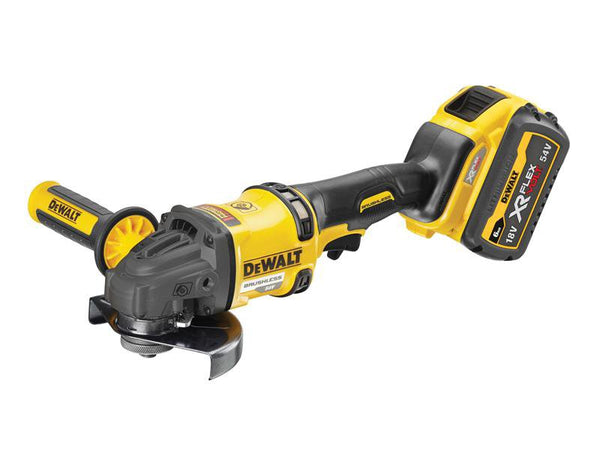 DeWALT Power Tools DCG418 XR FlexVolt Grinder 125mm