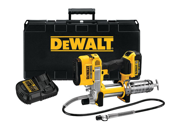 DeWALT Power Tools DCGG571M1 Cordless XR Grease Gun 18V 1 x 4.0Ah Li-ion
