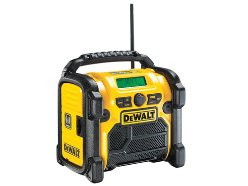 DeWALT Power Tools DCR020 DAB Digital Radio 240V & Li-ion Bare Unit