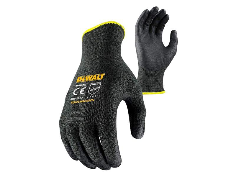 DeWALT Power Tools DPG800L Touchscreen Cut Gloves