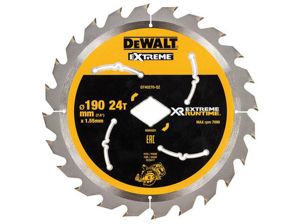 DeWALT Power Tools Extreme Runtime FlexVolt Circular Saw Blade