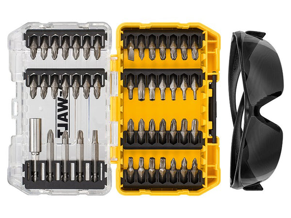 DeWALT Power Tools DT70703 Screwdriving Set, 47 Piece + Safety Glasses
