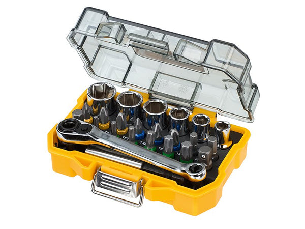DeWALT Power Tools DT71516 Socket & Screwdriving Set, 24 Piece
