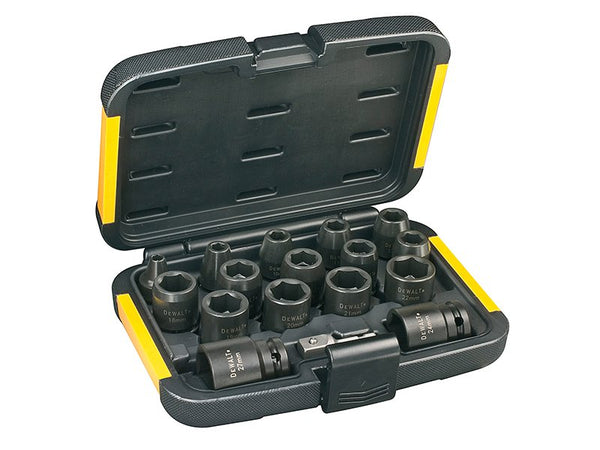 DeWALT Power Tools DT7506 Impact Socket Set, 17 Piece