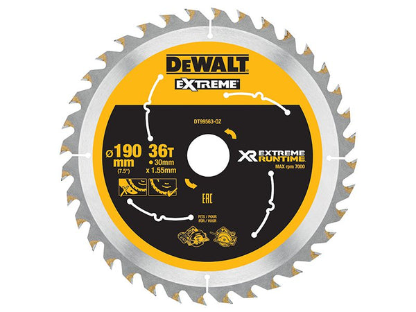 DeWALT Power Tools XR FlexVolt Circular Saw Blade
