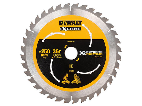DeWALT Power Tools Extreme Runtime FlexVolt Mitre Saw Blade
