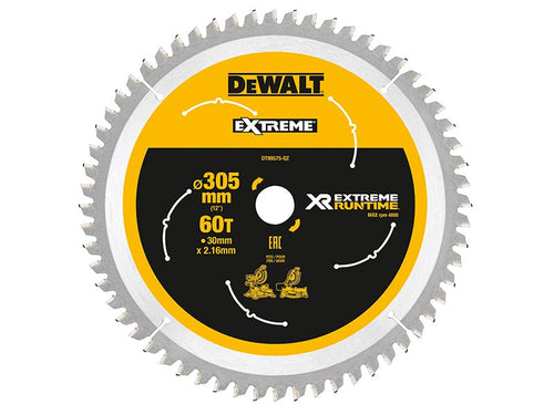 DeWALT Power Tools XR FlexVolt Mitre Saw Blade