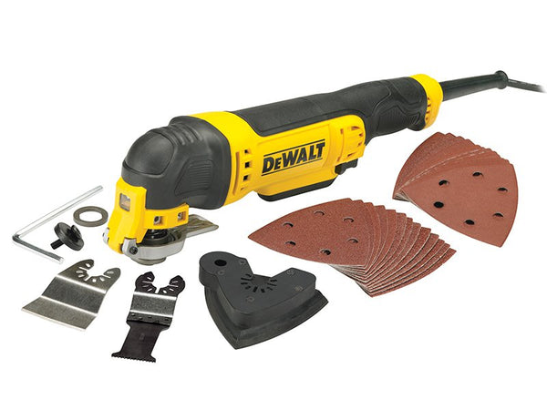 DeWALT Power Tools DWE315B Corded Multi-Tool with Bag 300W 240V