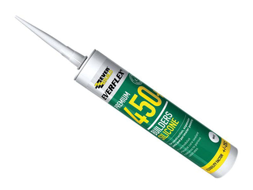 Everbuild Sika Everflex 450 Builder's Silicone Sealant