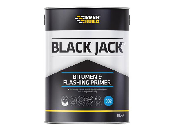 Everbuild Sika Black Jack 902 Bitumen & Flashing Primer