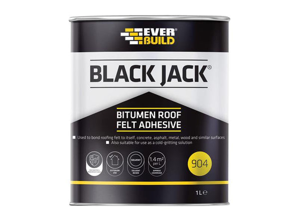 Everbuild Sika Black Jack 904 Bitumen Roof Felt Adhesive