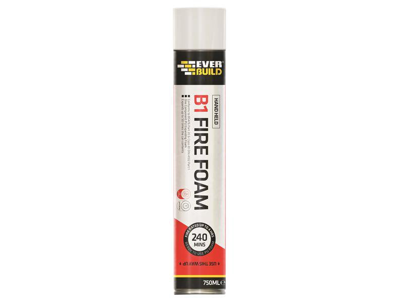 Everbuild Sika Fire Foam B1 Hand Grade Aerosol 750ml