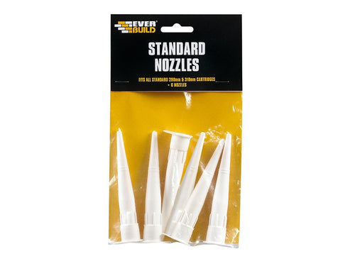 Everbuild Sika Standard Nozzle Pack of 6