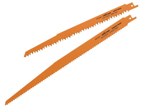 Evolution RAGE8 Wood Cutting Blade Pack