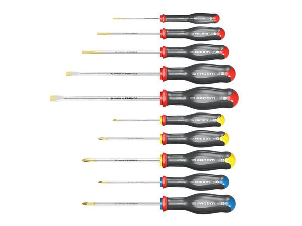 Facom Protwist Screwdriver Set, 10 Piece