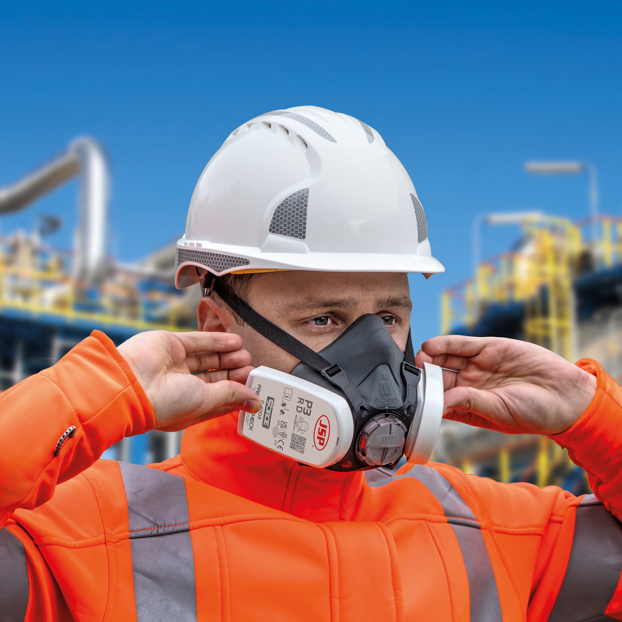 JSP Force8 Half-Mask - Medium (Mask only)