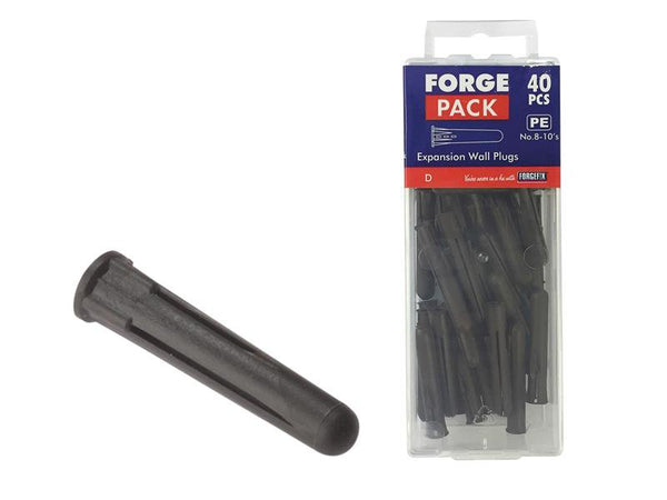 ForgeFix Expansion Wall Plugs, Plastic