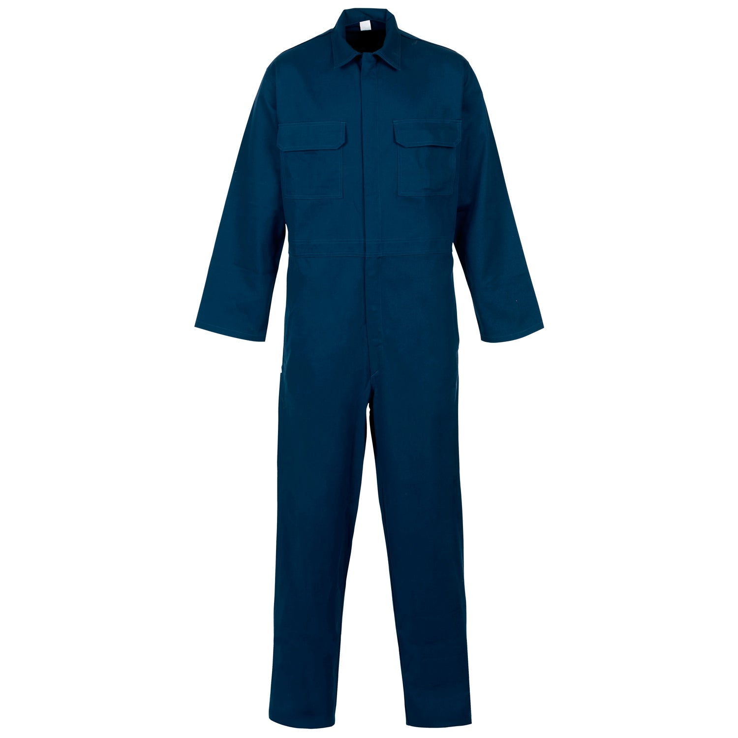 Full-body protection with a Supertouch Navy Blue Weld Texa R Fr Basic Coverall.