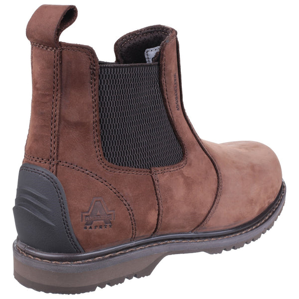 Side view of the AS148 Sperrin dealer boot, showing elasticated panel.