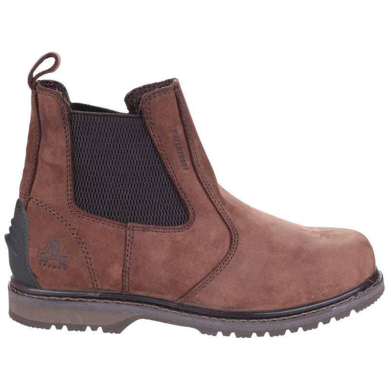 Close-up of the waterproof inner membrane of the AS148 Sperrin boot.